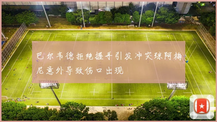 巴尔韦德拒绝握手引发冲突琼阿梅尼意外导致伤口出现