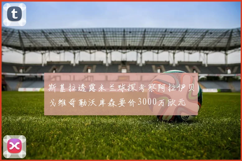 斯基拉透露米兰球探考察阿拉伊贝戈维奇勒沃库森要价3000万欧元